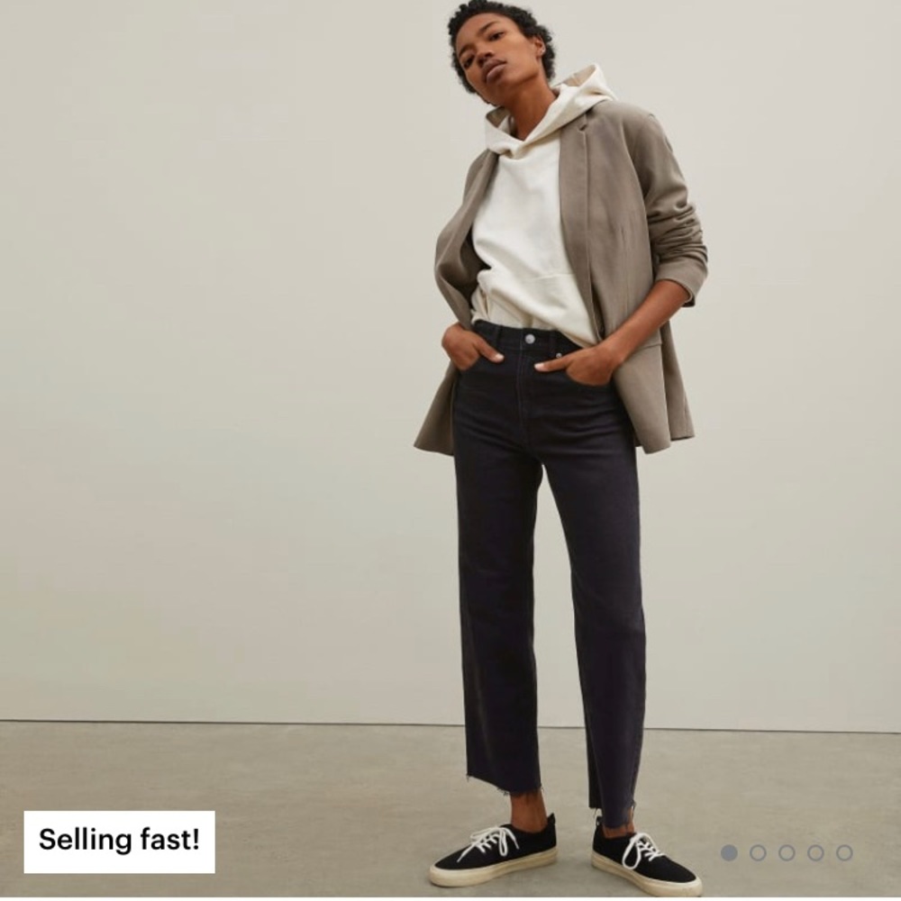 Everlane Way-Highs in Charcoal sz 23